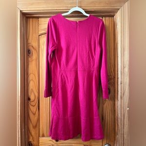 Women’s Loft Dress Size 10 Magenta 37 Inch Shoulder To Hem